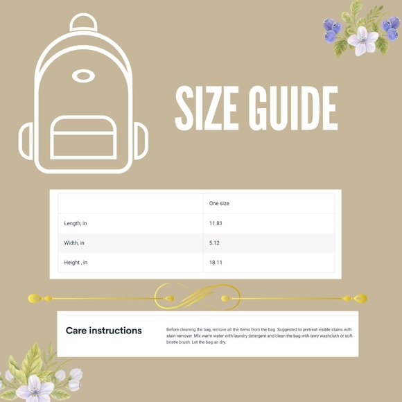 Beach Backpack | Summer Bag Nautica l Bookbag | Weekend Backpack | Vacation Back - Picture 8 of 10